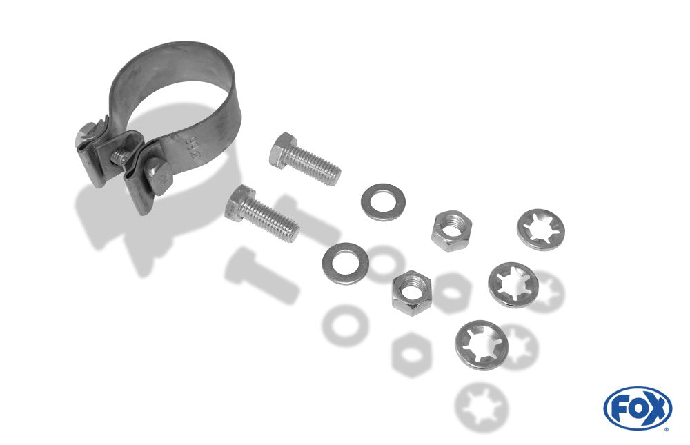 Fox Auspuff Sportauspuff Endschalldämpfer für Hyundai Santa Fé 4x4 - DM 2,2l D