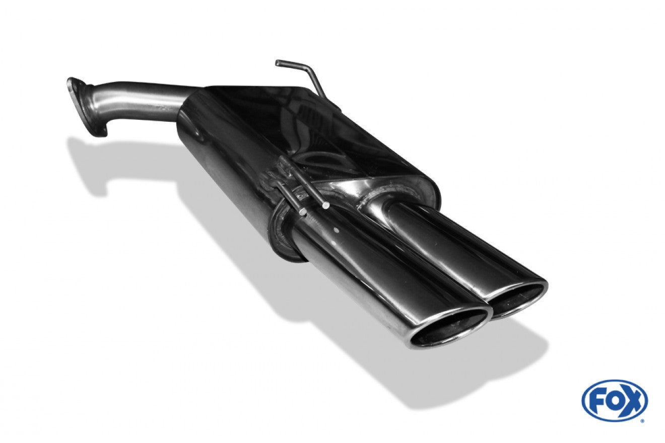 Fox Auspuff Sportauspuff Endschalldämpfer für Hyundai Santa Fe 4x4 TM 2,2l D 147