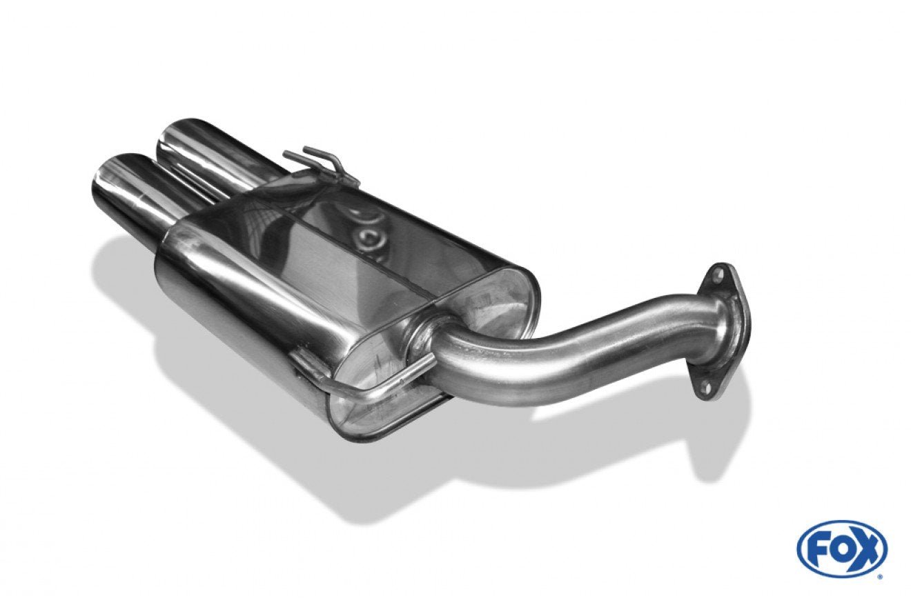 Fox Auspuff Sportauspuff Endschalldämpfer für Hyundai Santa Fe 4x4 TM 2,2l D 147