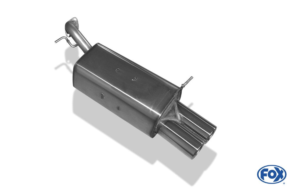 Fox Auspuff Sportauspuff Endschalldämpfer für Hyundai Getz - 3/5 türer 1,1l