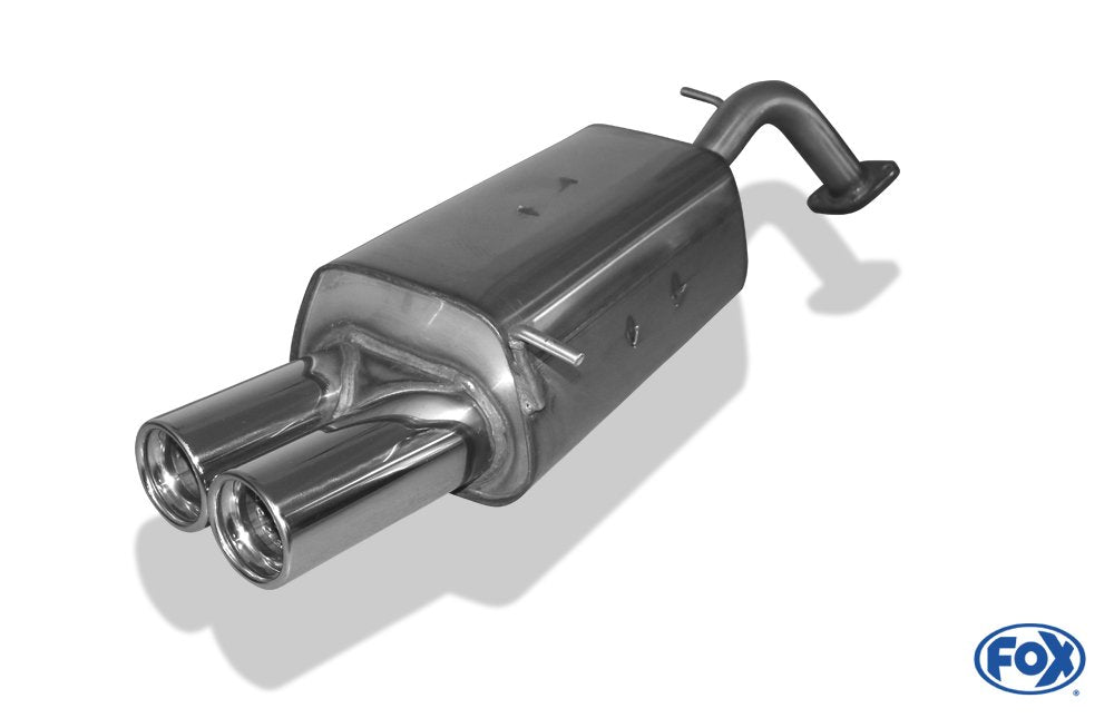 Fox Auspuff Sportauspuff Endschalldämpfer für Hyundai Getz - 3/5 türer 1,1l