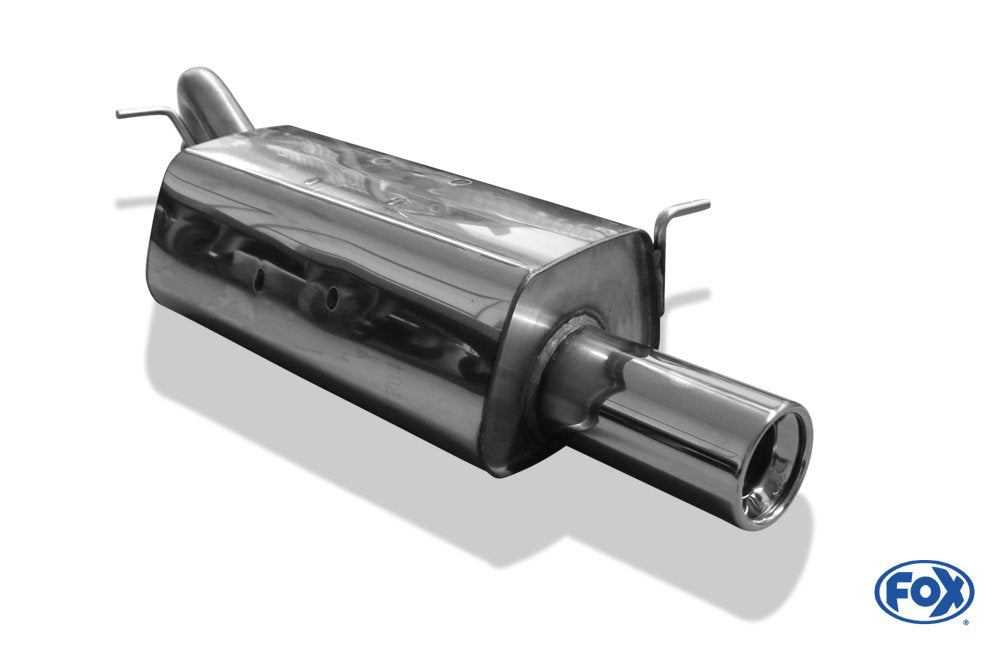 Fox Auspuff Sportauspuff Endschalldämpfer für Hyundai Getz - 3/5 türer 1,3l
