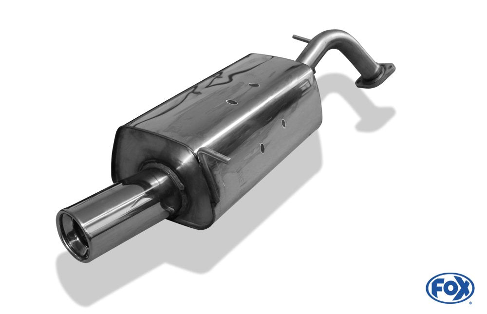 Fox Auspuff Sportauspuff Endschalldämpfer für Hyundai Getz - 3/5 türer 1,3l