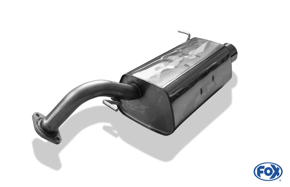 Fox Auspuff Sportauspuff Endschalldämpfer für Hyundai Getz - 3/5 türer 1,3l