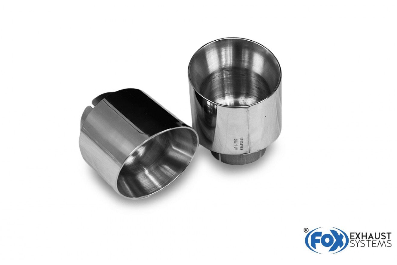 Fox Duplex Endrohrpaar für Hyundai i30N Performance + Fastback 2,0l 202kW