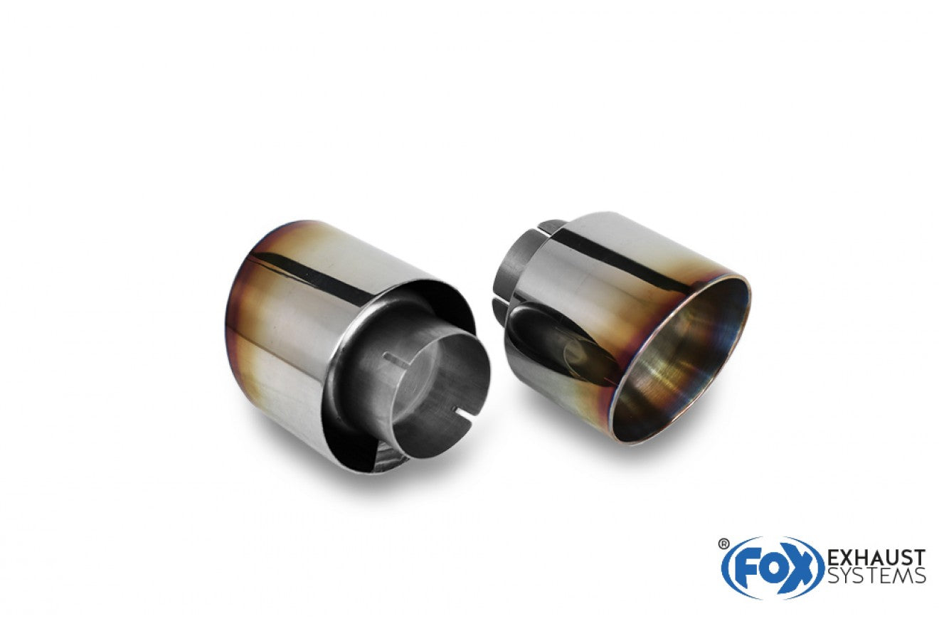 Fox Duplex Endrohrpaar für Hyundai i30N Performance + Fastback 2,0l 202kW