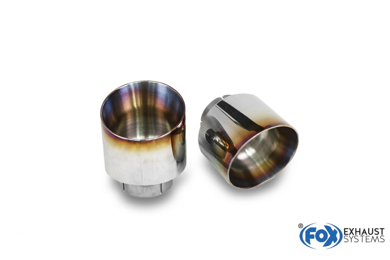 Fox Duplex Endrohrpaar für Hyundai i30N Performance + Fastback 2,0l 202kW