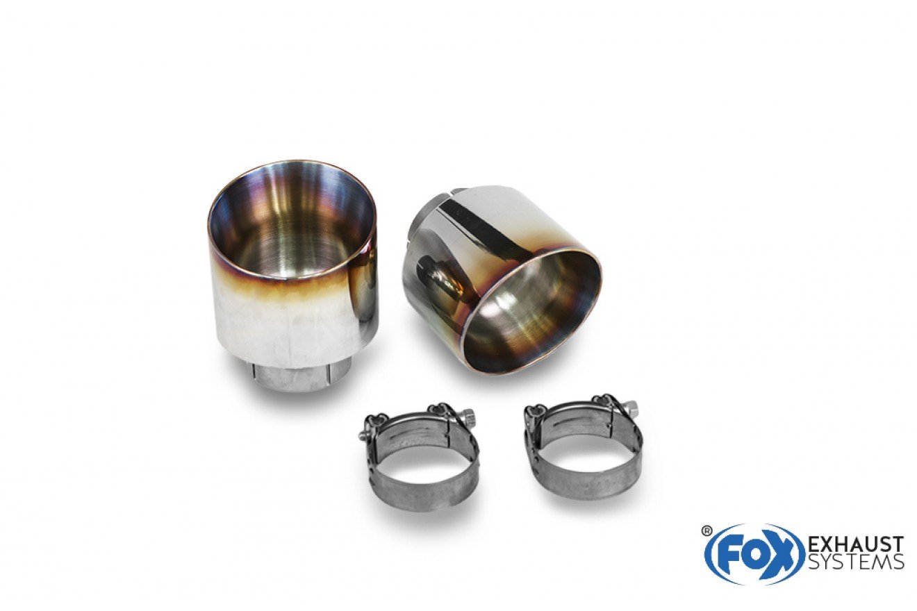 Fox Duplex Endrohrpaar für Hyundai i30N Performance + Fastback 2,0l 202kW