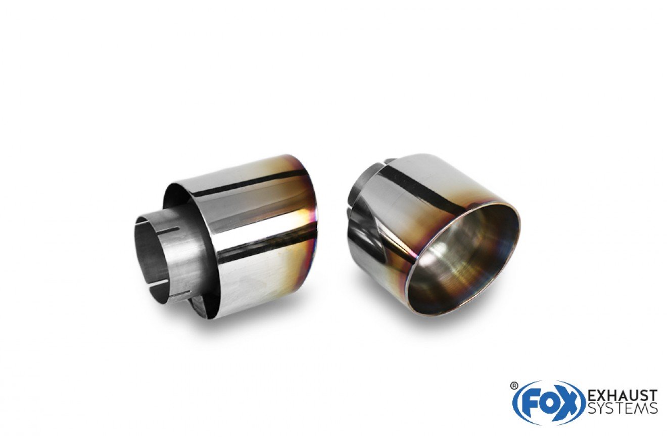 Fox Duplex Endrohrpaar für Hyundai i30N Performance + Fastback 2,0l 202kW