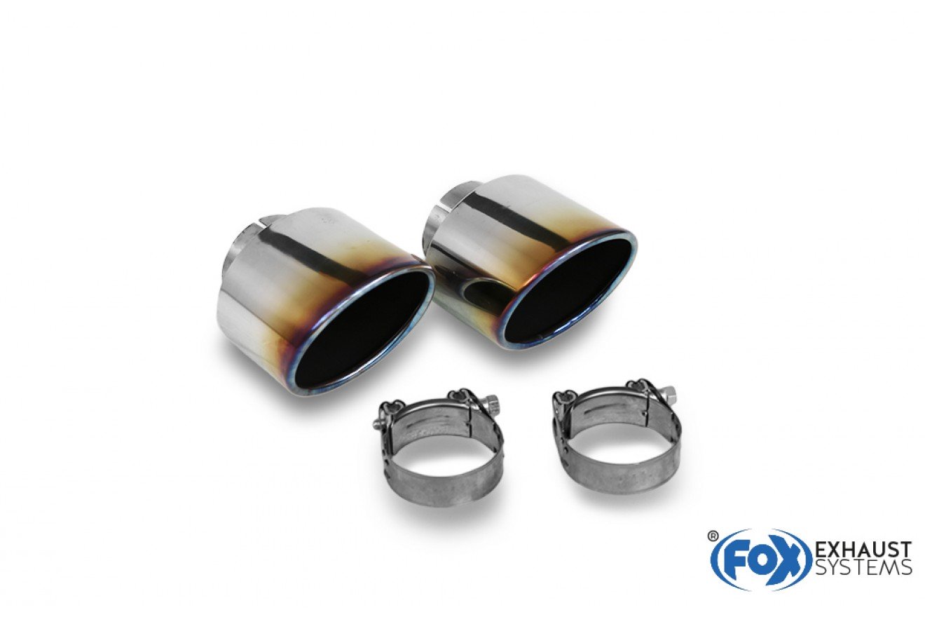 Fox Duplex Endrohrpaar für Hyundai i30N Performance + Fastback 2,0l 202kW