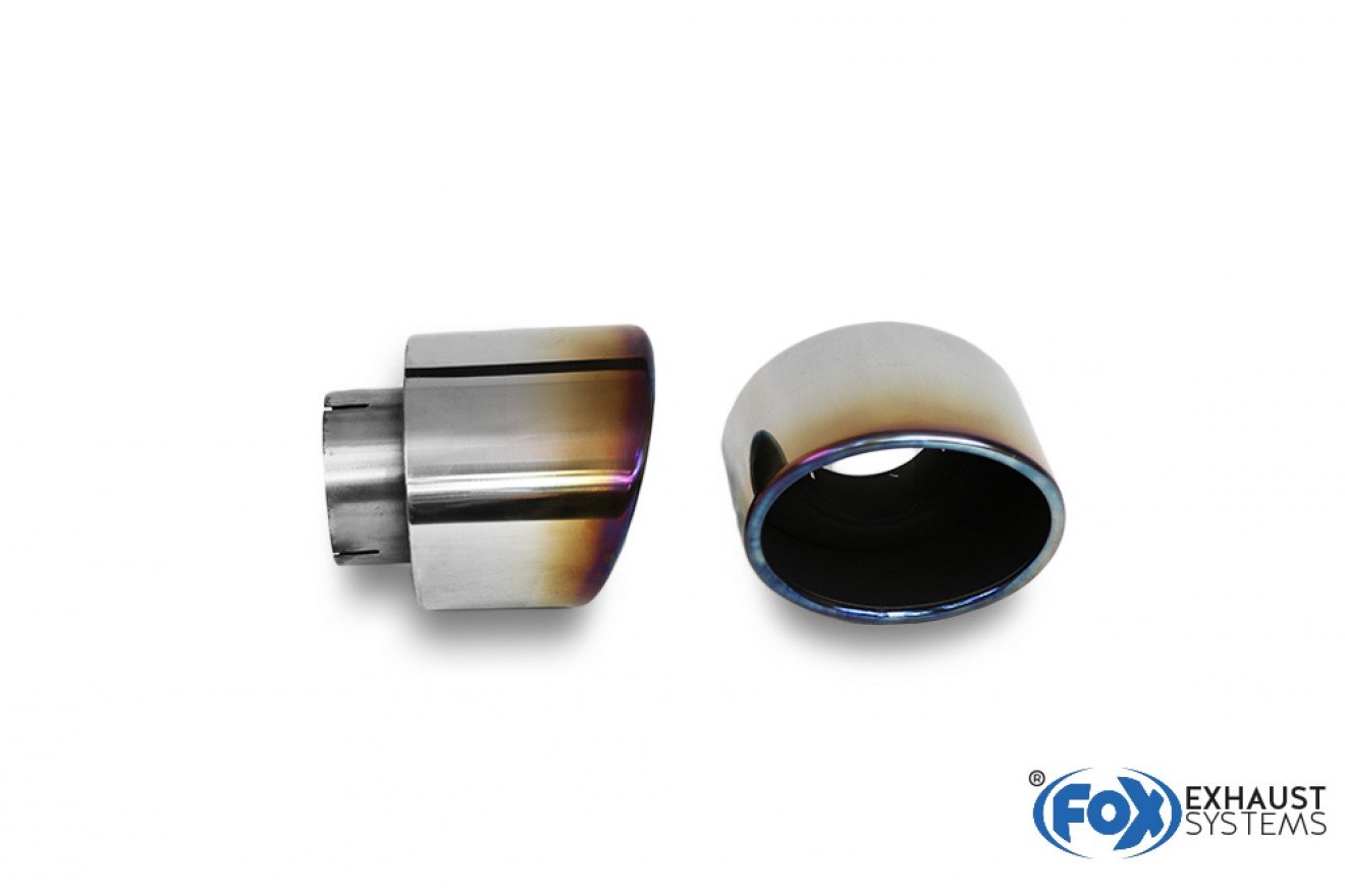 Fox Duplex Endrohrpaar für Hyundai i30N Performance + Fastback 2,0l 202kW