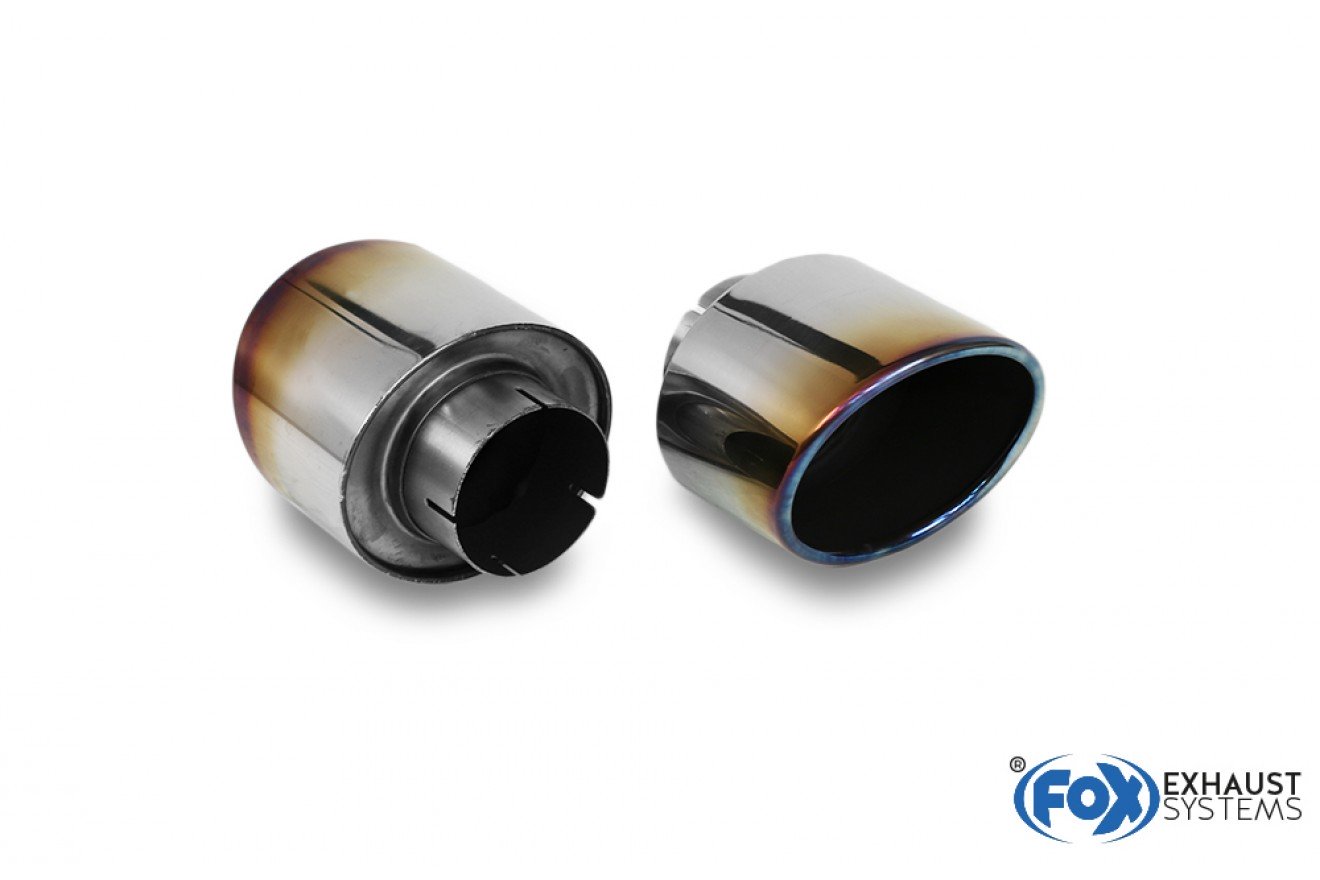Fox Duplex Endrohrpaar für Hyundai i30N Performance + Fastback 2,0l 202kW