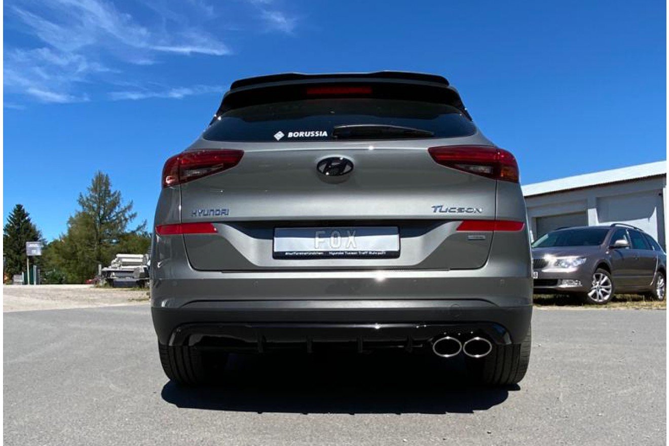 Fox Auspuff Sportauspuff Endschalldämpfer für Hyundai Tucson TLE Diesel 4x4