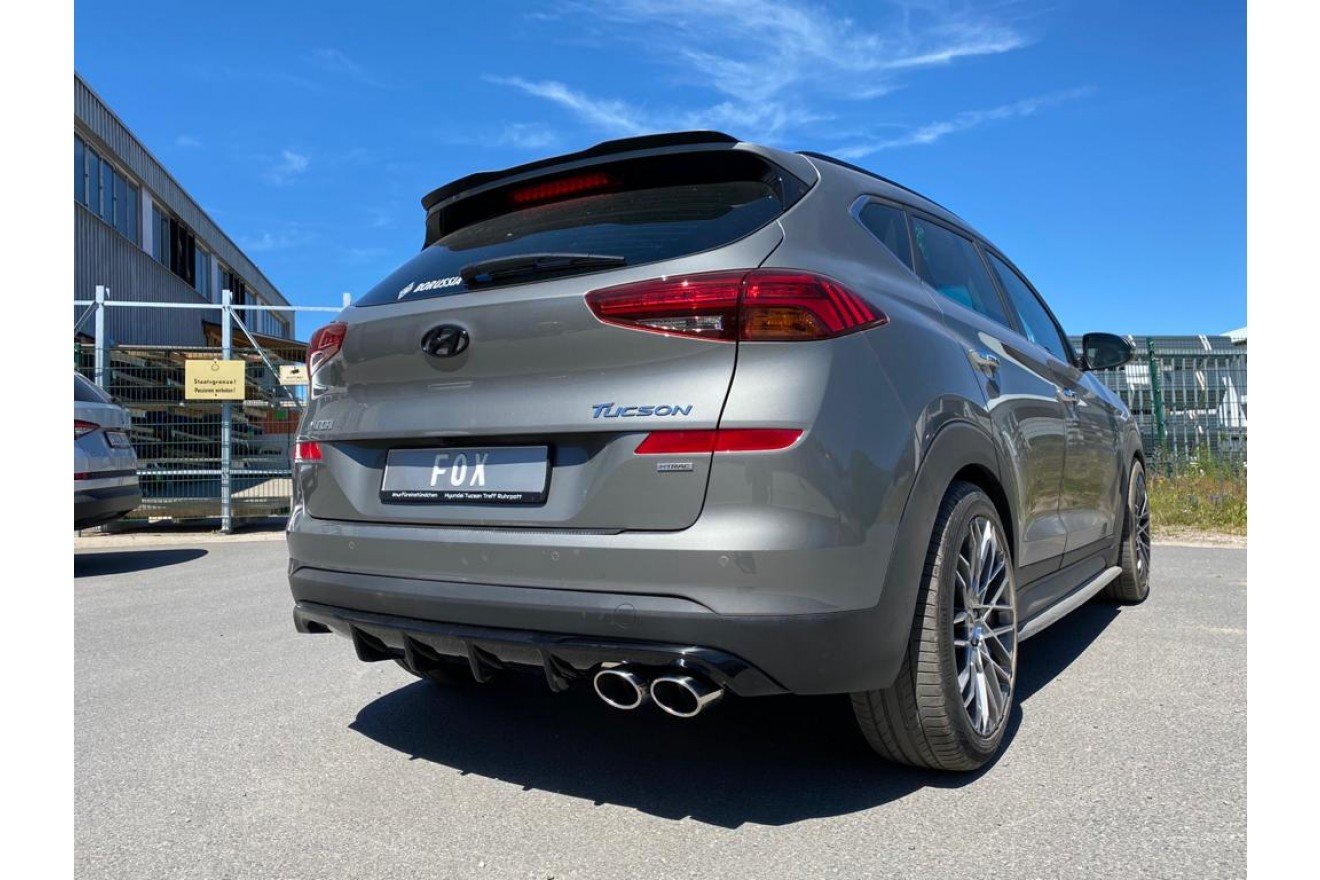 Fox Auspuff Sportauspuff Endschalldämpfer für Hyundai Tucson TLE Diesel 4x4