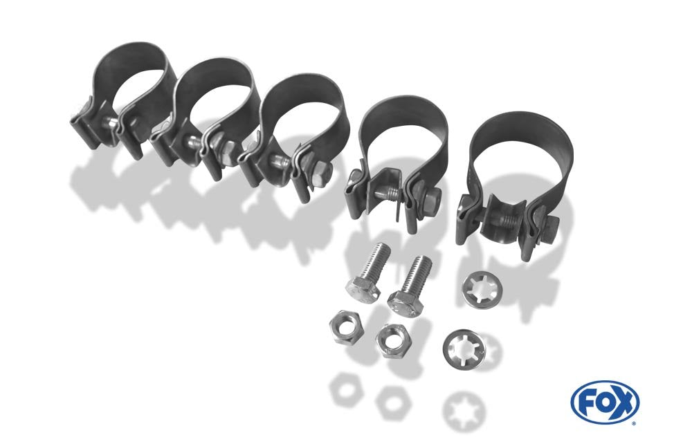 Fox Duplex Auspuff Sportauspuff Endschalldämpfer für Hyundai ix35 Bj. ab 2007