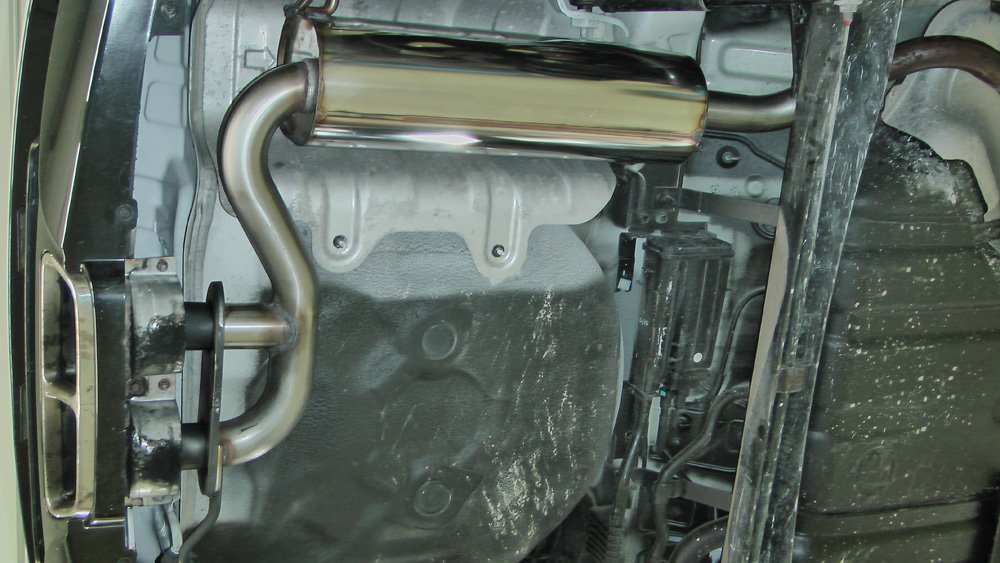 Fox Auspuff Sportauspuff Endschalldämpfer für Hyundai Veloster 1.6l 103kW