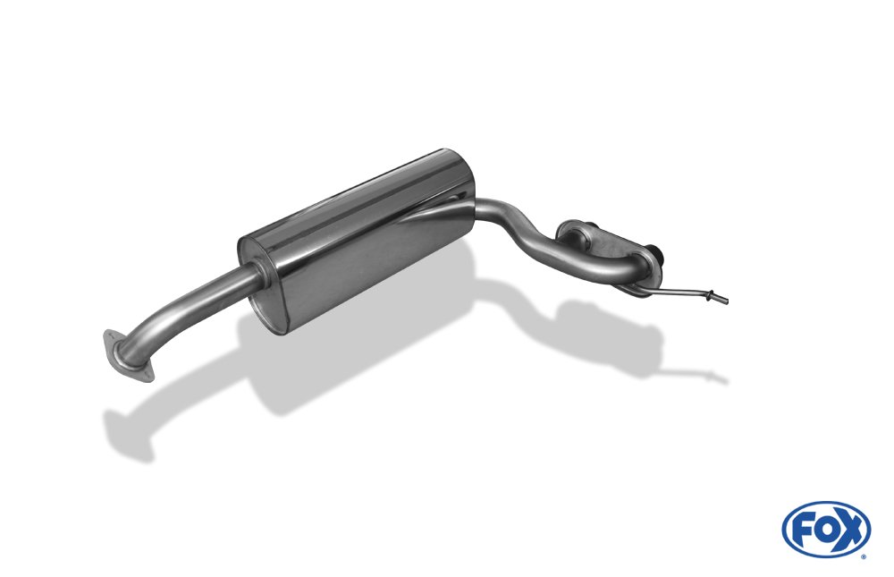 Fox Auspuff Sportauspuff Endschalldämpfer für Hyundai Veloster 1.6l 103kW