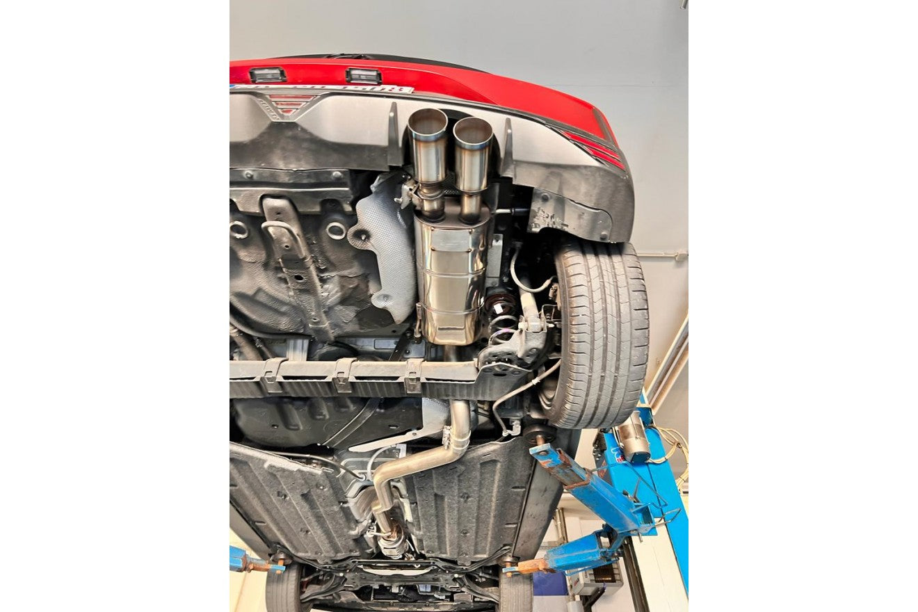 Fox Auspuff Sportauspuff Endschalldämpfer für Hyundai I20 N BC3 1,6l 150kW