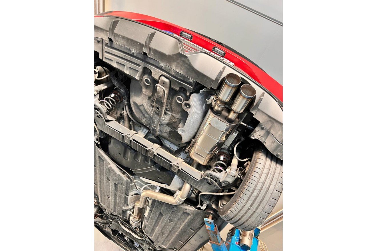 Fox Auspuff Sportauspuff Endschalldämpfer für Hyundai I20 N BC3 1,6l 150kW