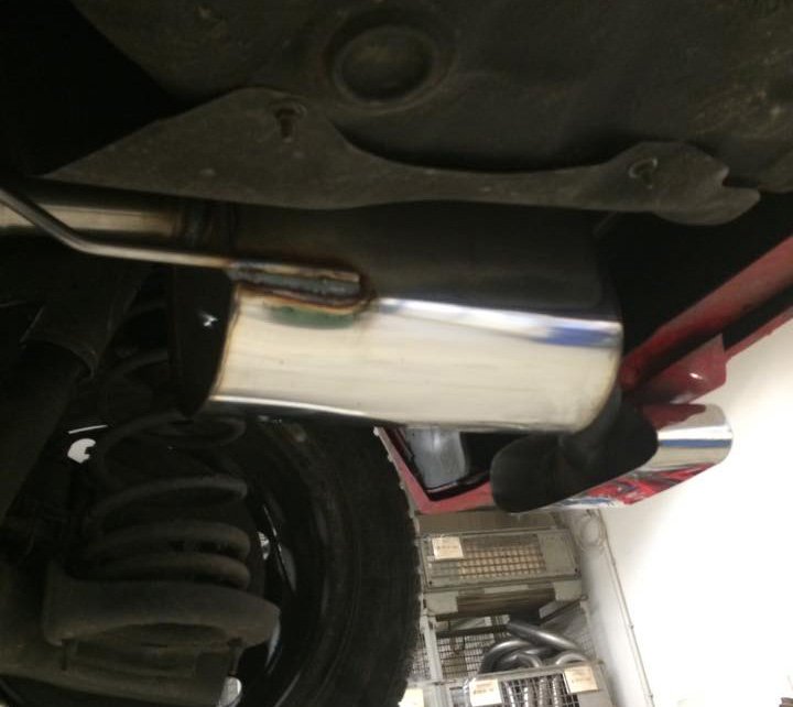 Fox Auspuff Sportauspuff Endschalldämpfer für Hyundai i10 - PA 1.1l 49kW