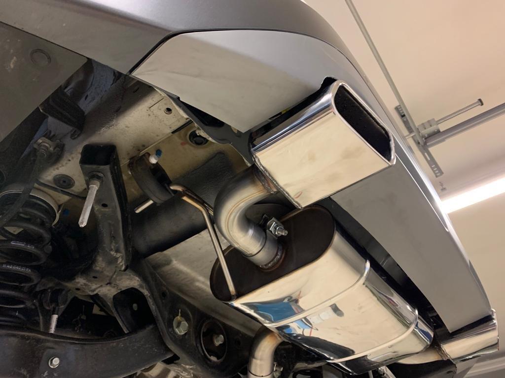 Fox Duplex Auspuff Sportauspuff Endschalldämpfer für Hyundai Kona 1.6l 130kW