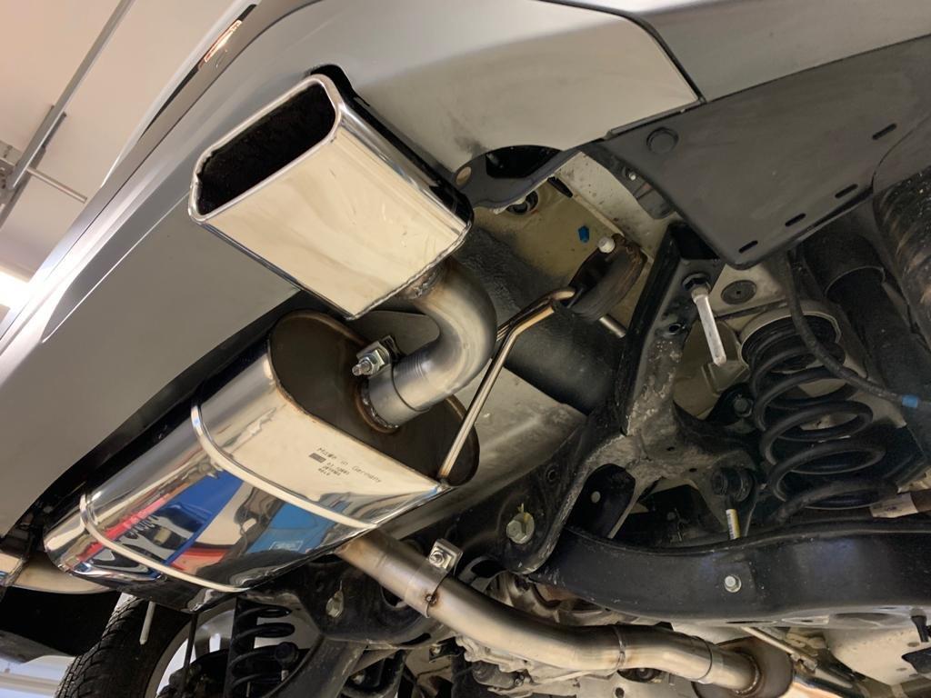 Fox Duplex Auspuff Sportauspuff Endschalldämpfer für Hyundai Kona 1.6l 130kW