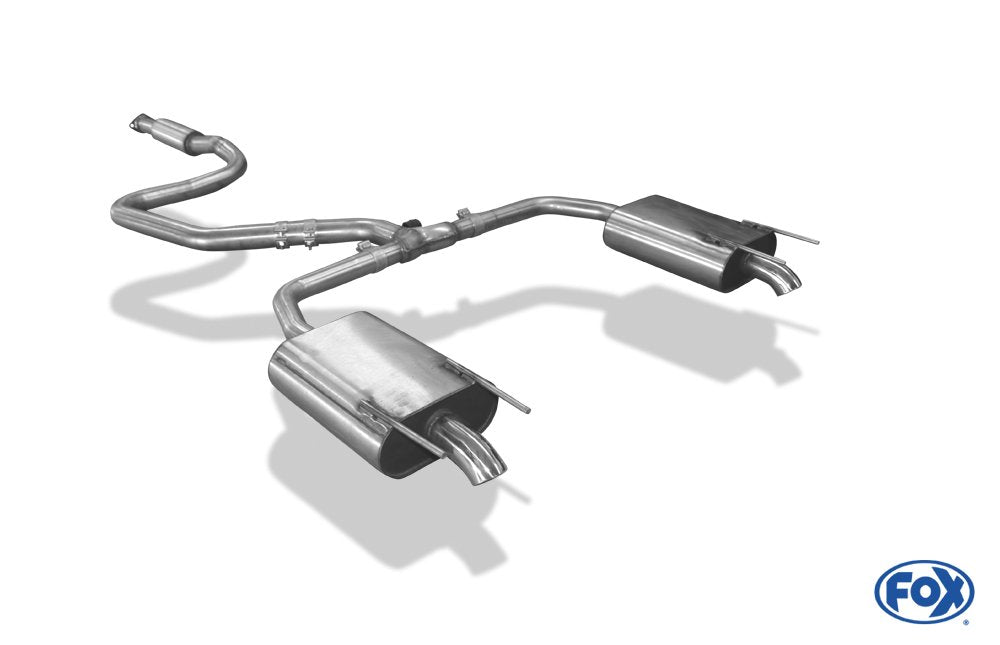 Fox Duplex Sportauspuff Komplettanlage für Opel Insignia B Tourer 1.6l 147kW