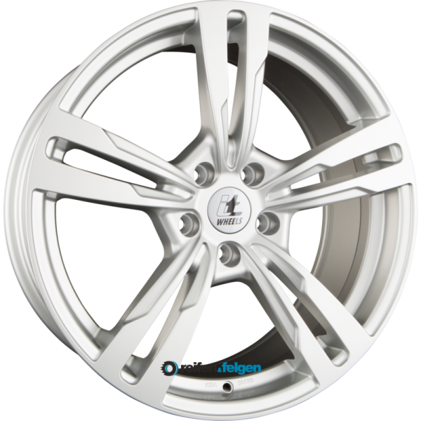 itWHEELS ANNA 8.5x20 ET35 5x120 NB72.6 Glanzsilber