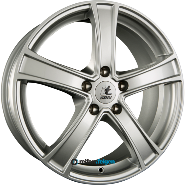 itWHEELS EMMA 8.5x20 ET35 5x114.3 NB74.1 Silber Lackiert