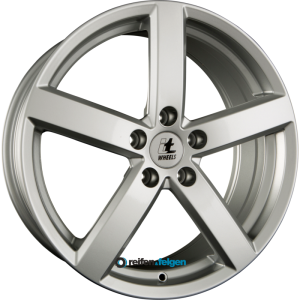 itWHEELS EROS ECE 7.5x17 ET53 5x120 NB65.1 Silber lackiert