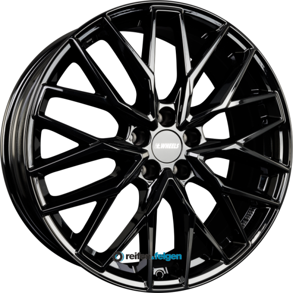 itWHEELS XANA 9x20 ET35 5x112 NB70.1 Gloss Black werk91-4 9x20 ET35 5x112 Alufelge Gloss Black