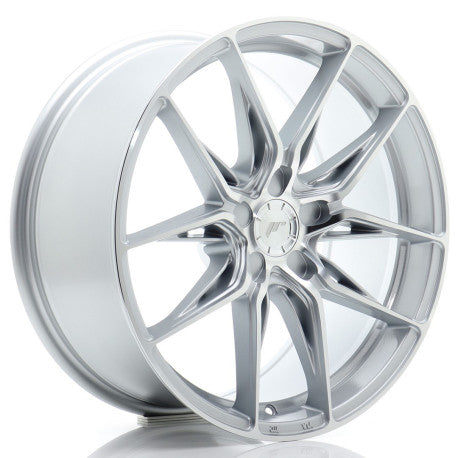 JR Wheels JR44 9x19 ET20-51 5H(5x...) Silver w/ Machined Face