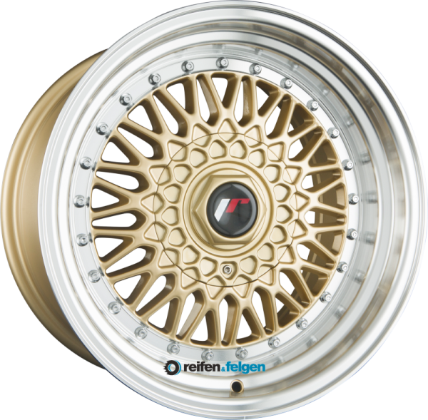 JAPAN RACING WHEELS JR9 8x16 ET25 4x100 NB74.1 Gold