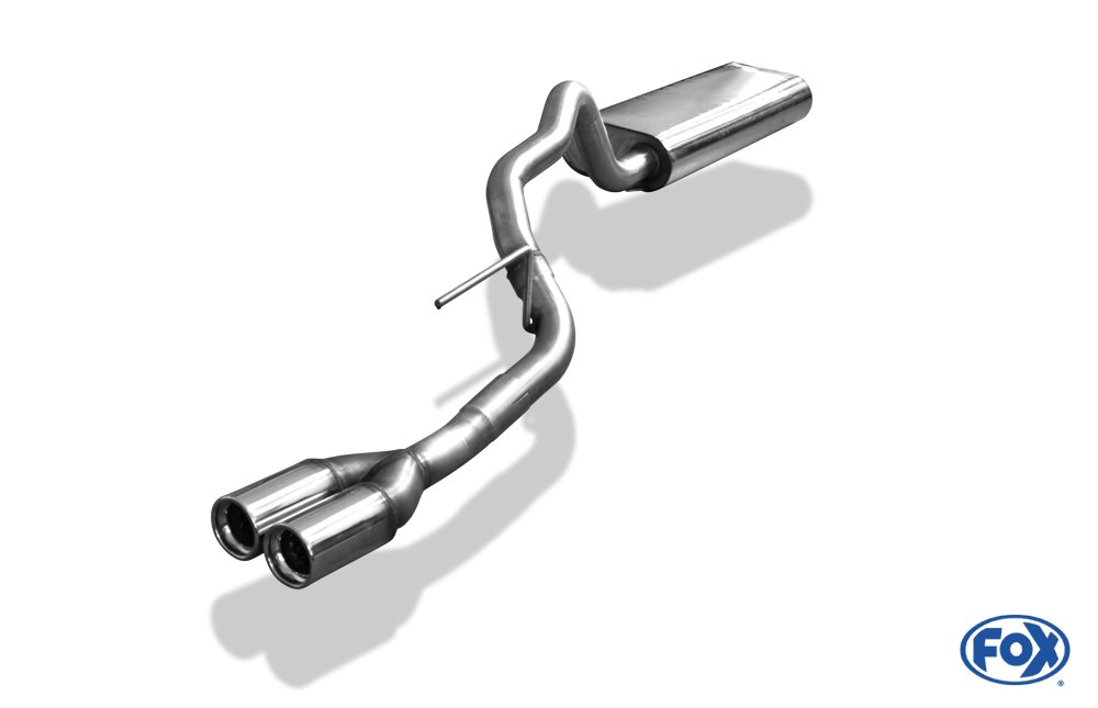 Fox Auspuff Sportauspuff Endschalldämpfer für Jeep Grand Cherokee WJ/WG 4,0l