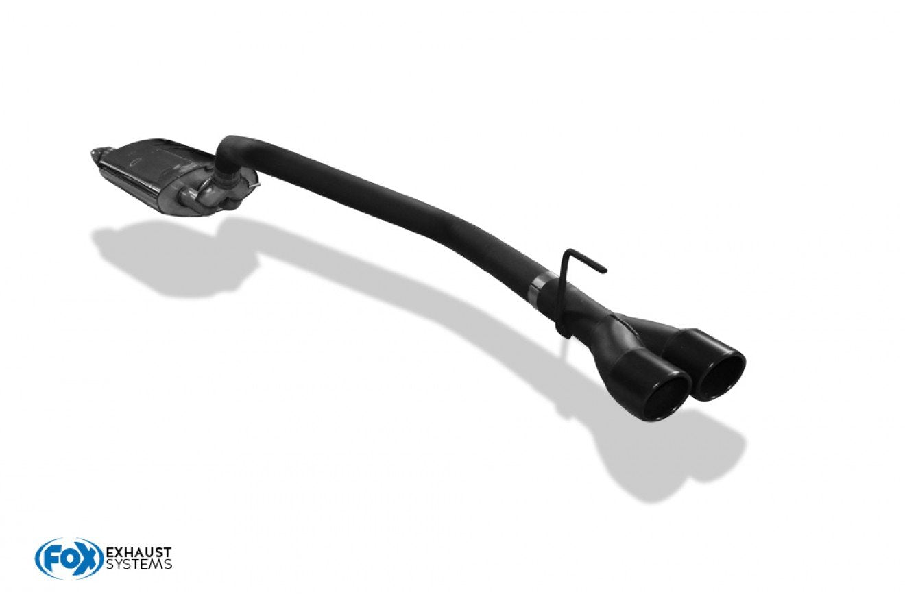 Fox Auspuff Sportauspuff Endschalldämpfer für Jeep Commander WH XK 4,7l 223kW
