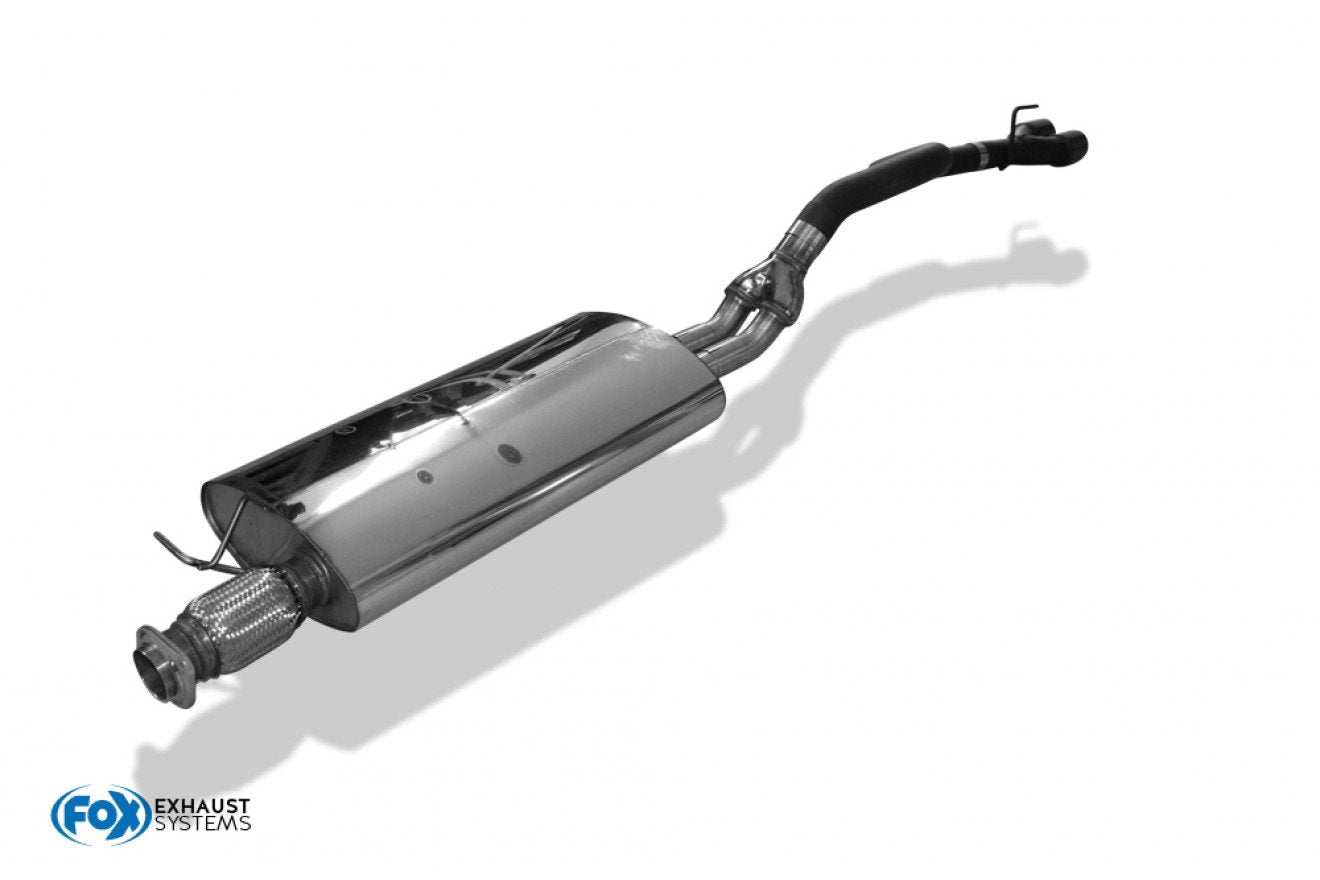 Fox Auspuff Sportauspuff Endschalldämpfer für Jeep Commander WH XK 4,7l 223kW