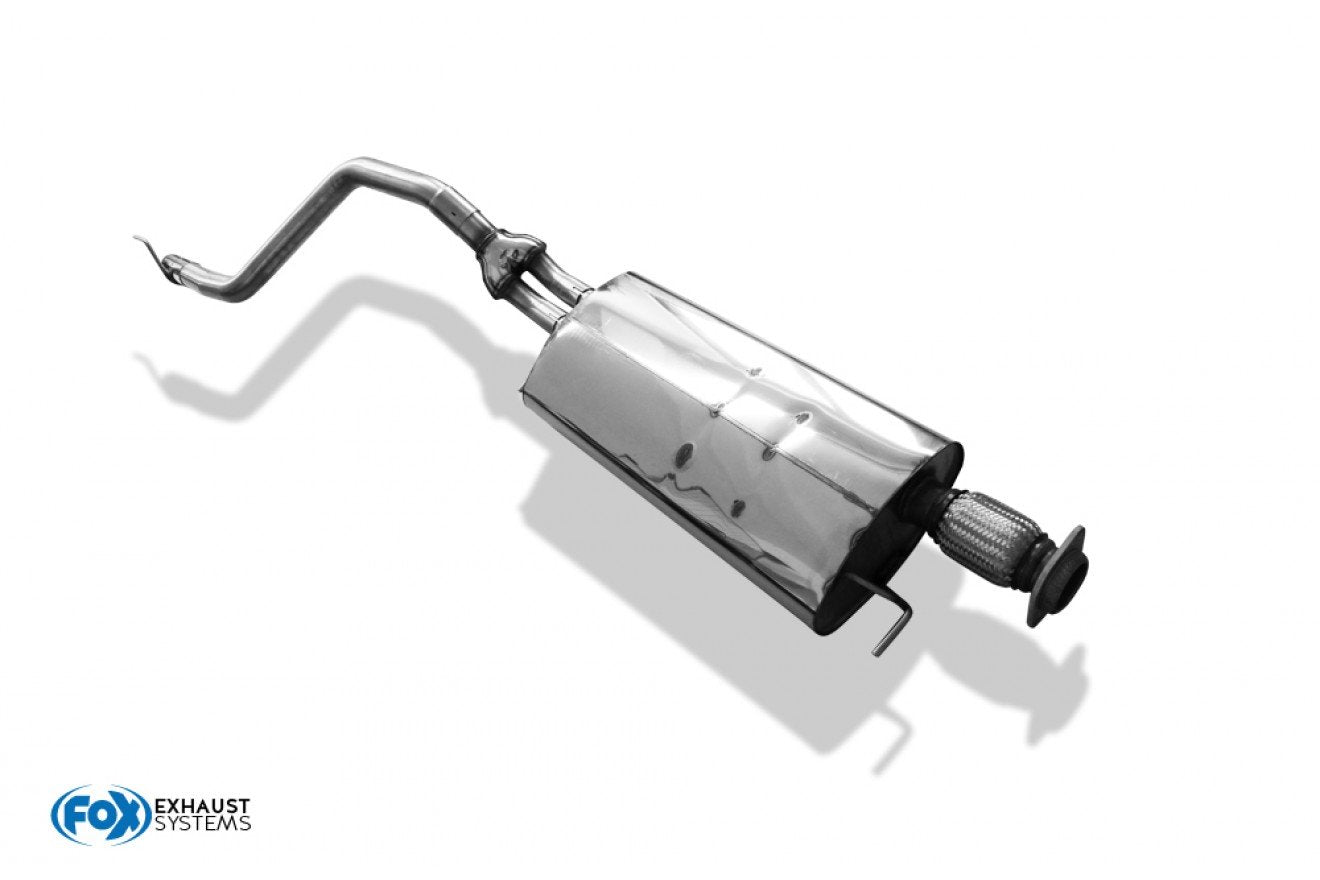 Fox Auspuff Sportauspuff Endschalldämpfer für Jeep Commander WH XK 3,0 CRD 160kW