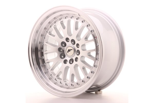 JR Wheels JR10 8x16 ET20 4x100/108 Silver Machined Face