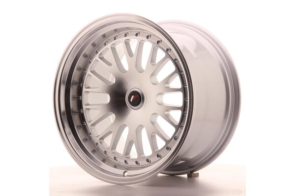 JR Wheels JR10 10,5x18 ET12-25 BLANK Silver Machined Face