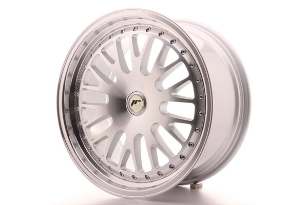 JR Wheels JR10 8,5x18 ET20-45 Blank Silver Machined Face