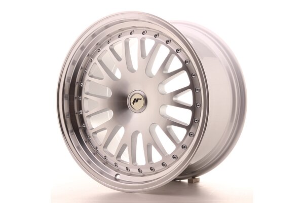 JR Wheels JR10 9,5x18 ET20-40 Blank Silver Machined Face