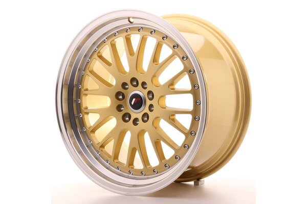 JR Wheels JR10 9,5x19 ET35 5x112/114 Gold w/Machined Lip