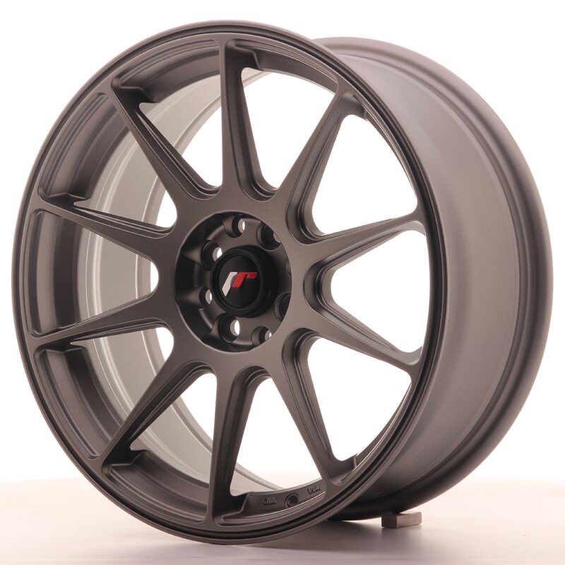 JR Wheels JR11 7,25x17 ET35 4x100/114,3 Matt Gun Metal