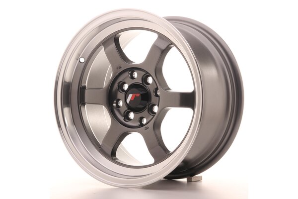 JR Wheels JR12 7,5x15 ET26 4x100/114 Gun METal
