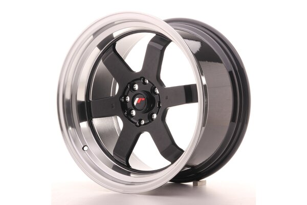 JR Wheels JR12 9x17 ET25 4x100/114 Gloss Black