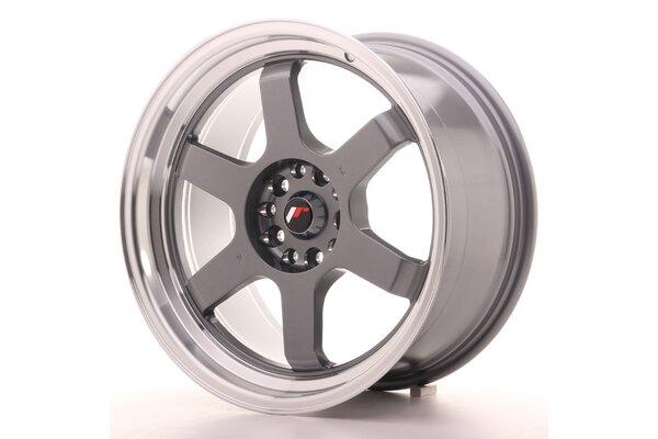 JR Wheels JR12 9x18 ET25 5x114/120 Gun METal