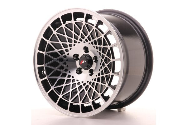 JR Wheels JR14 9x16 ET10 4x100 Gloss Black Machined Face