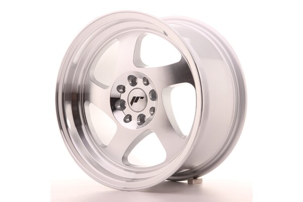 JR Wheels JR15 8x16 ET25 4x100/108 Machined Silver