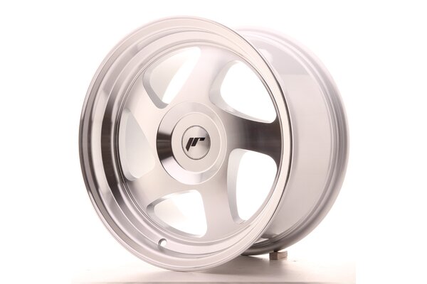 JR Wheels JR15 8x16 ET25 Blank Silver Machined