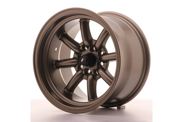 JR Wheels JR19 9x15 ET-13 4x100/114 Matt Bronze